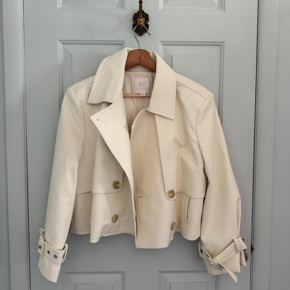 Rachel Parcell Vegan Leather Jacket - Picture 2 of 4